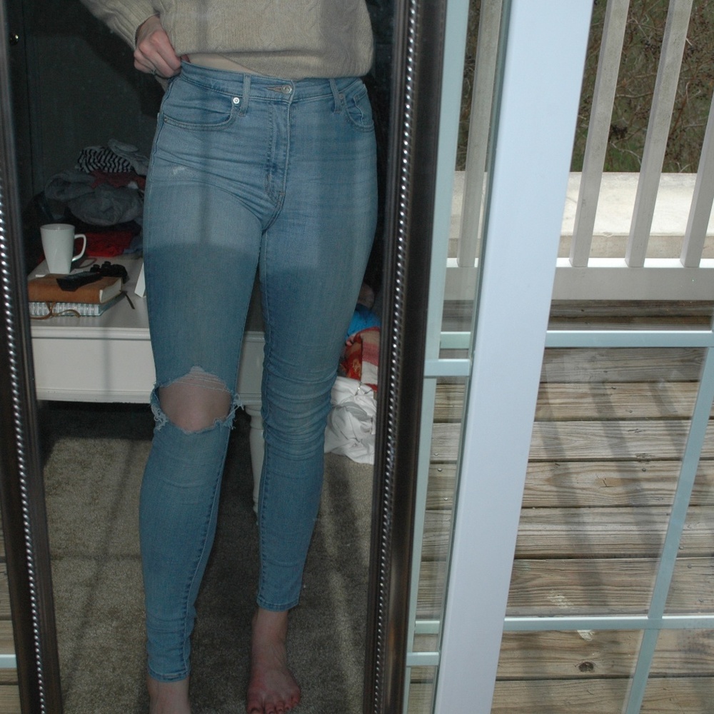 Levi's Mile High Super Skinny Jeans